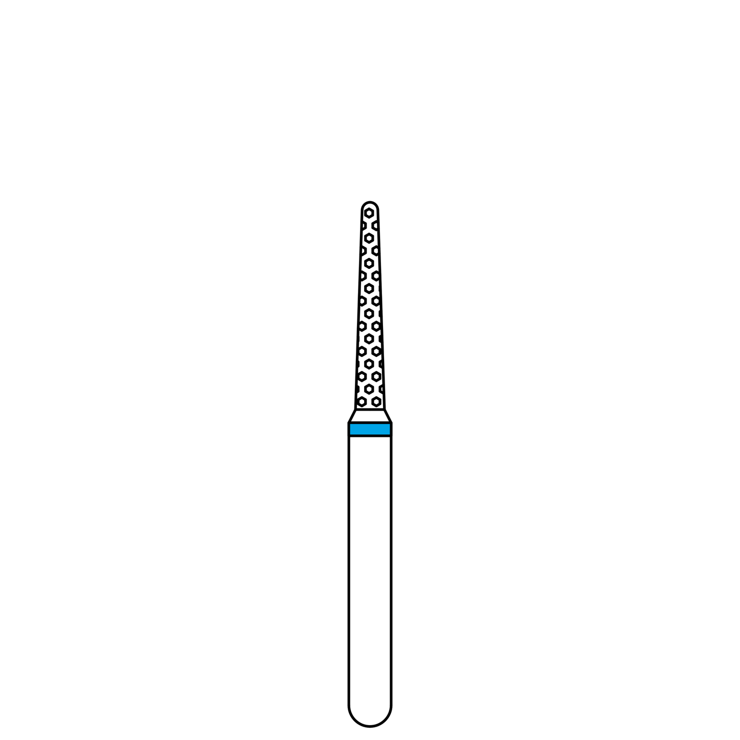 856.014 Round End Taper 25 pack