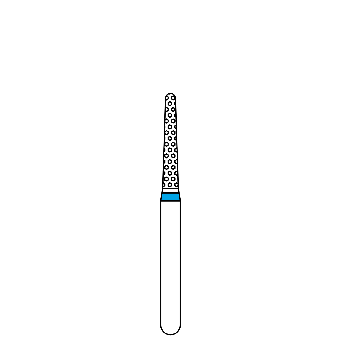 856.016 Round End Taper 25 pack