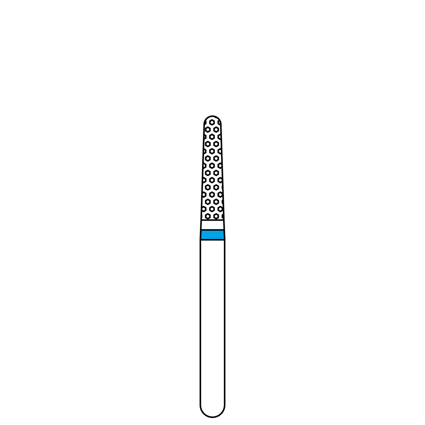 856.018 Round End Taper 25 pack