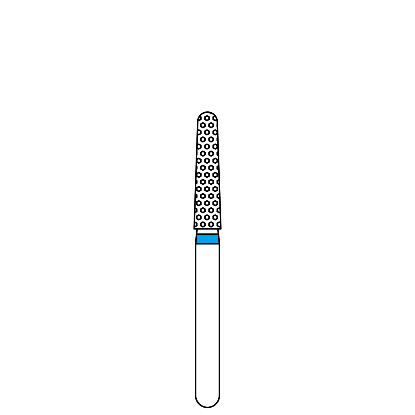 856.021 Round End Taper 25 pack