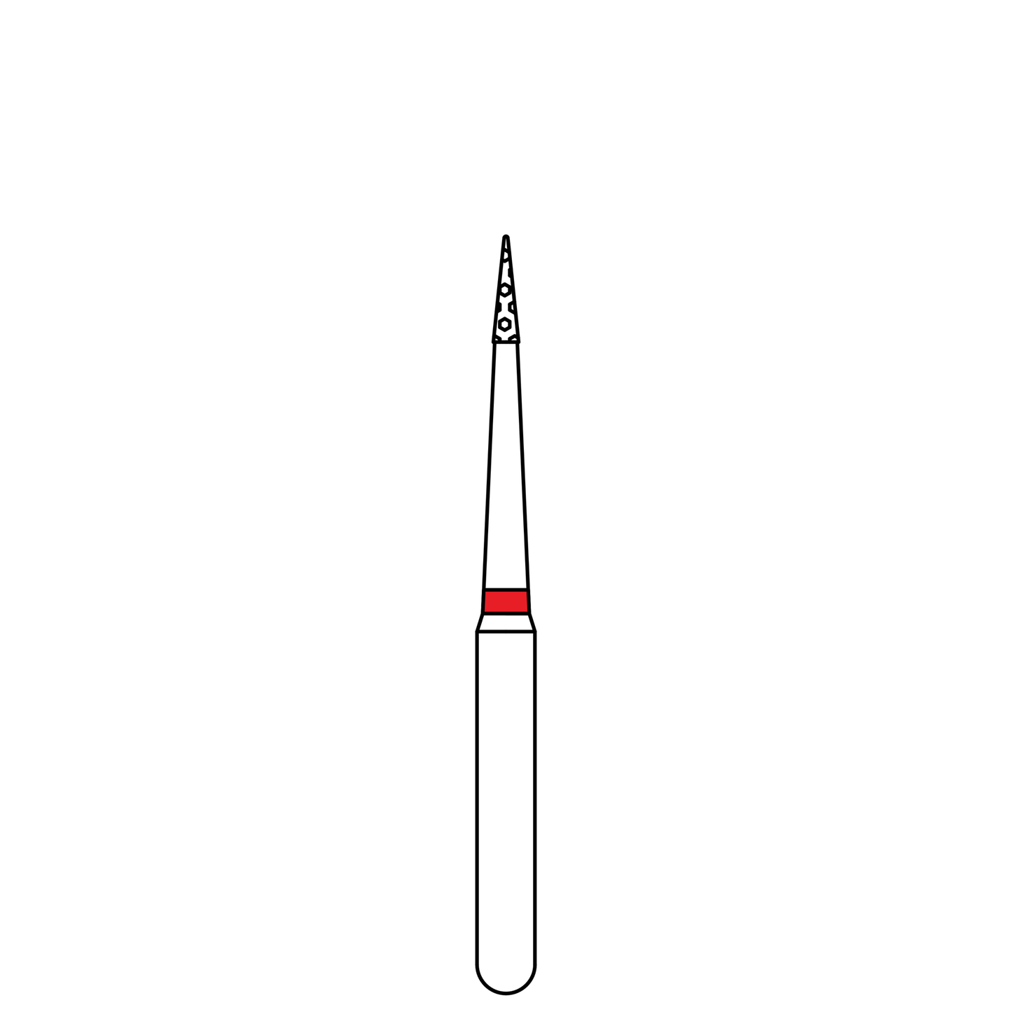 132.008 Pointed Cone 25 pack