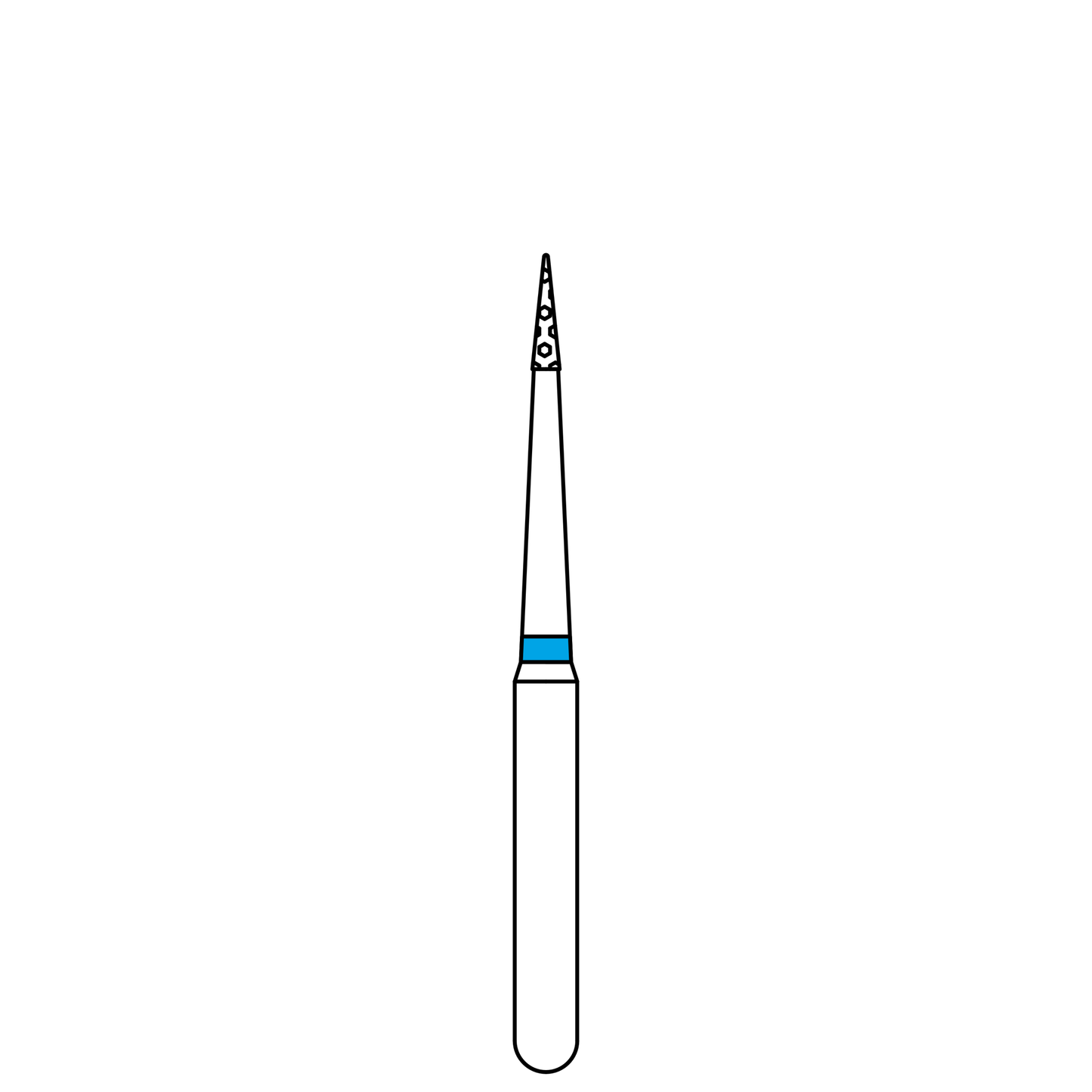 132.008 Pointed Cone 25 pack