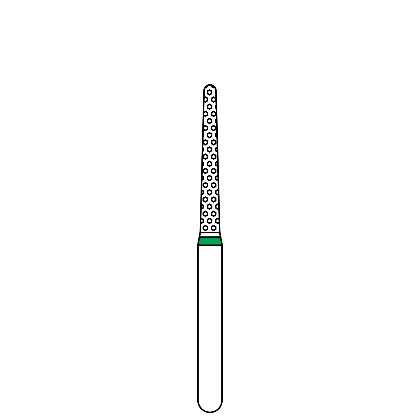 850.016 Round End Taper 25 pack