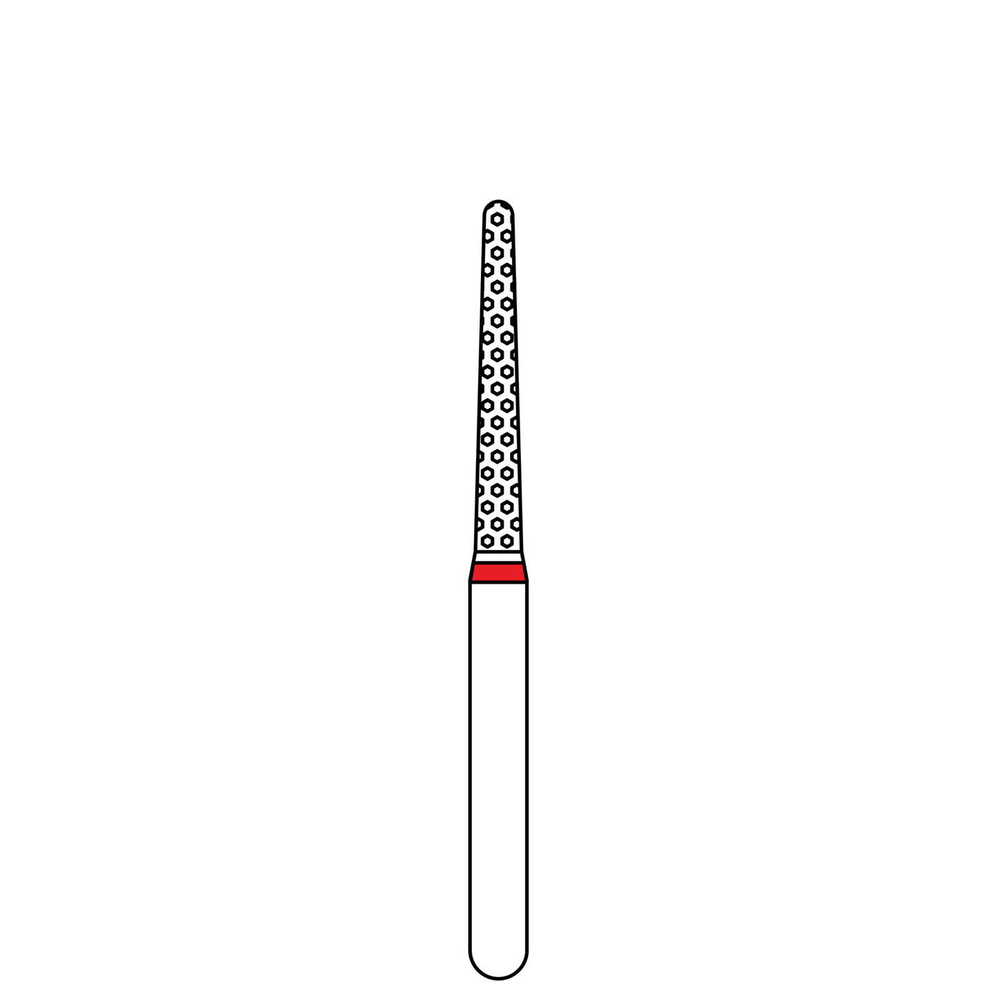 850.016 Round End Taper 25 pack