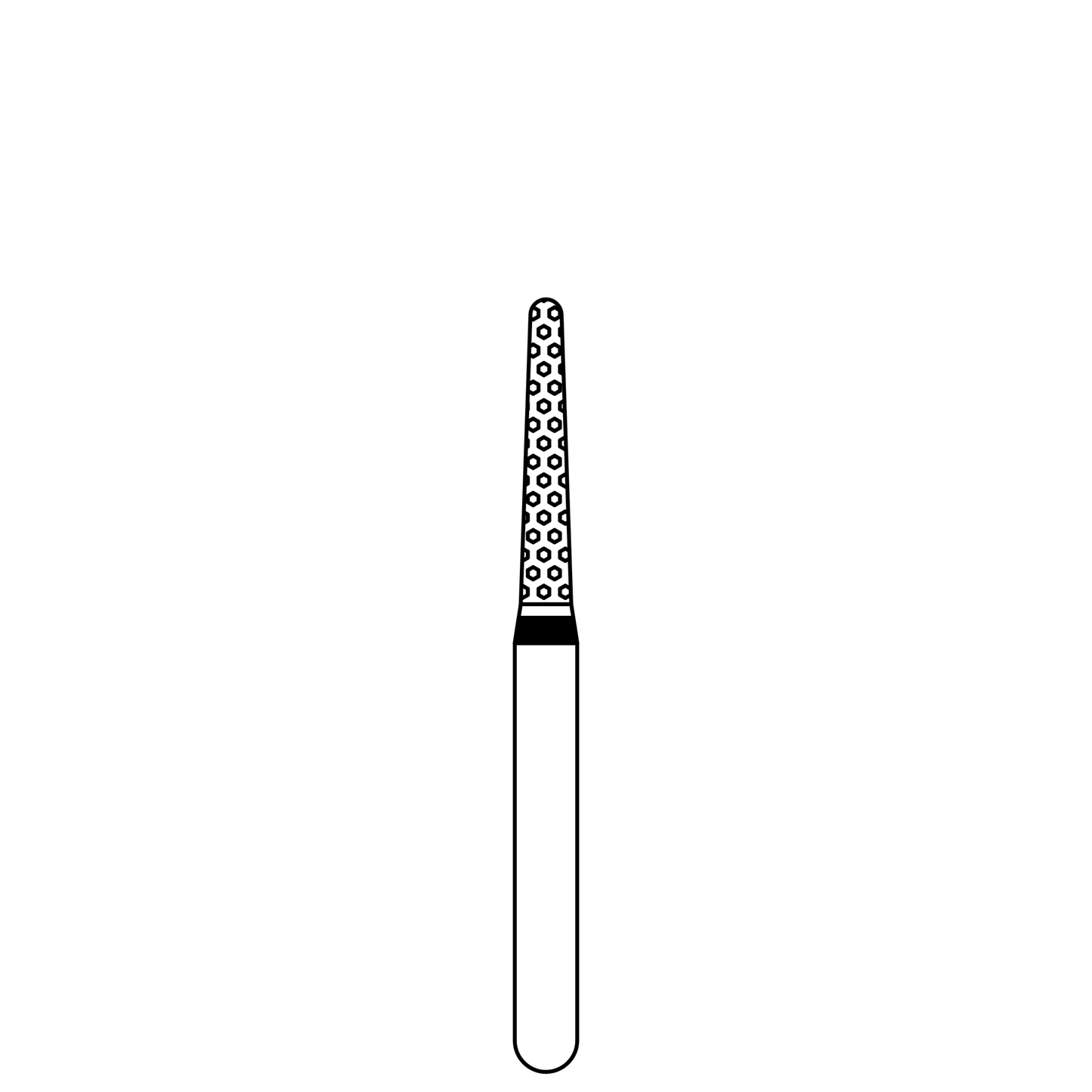 856.016 Round End Taper 25 pack