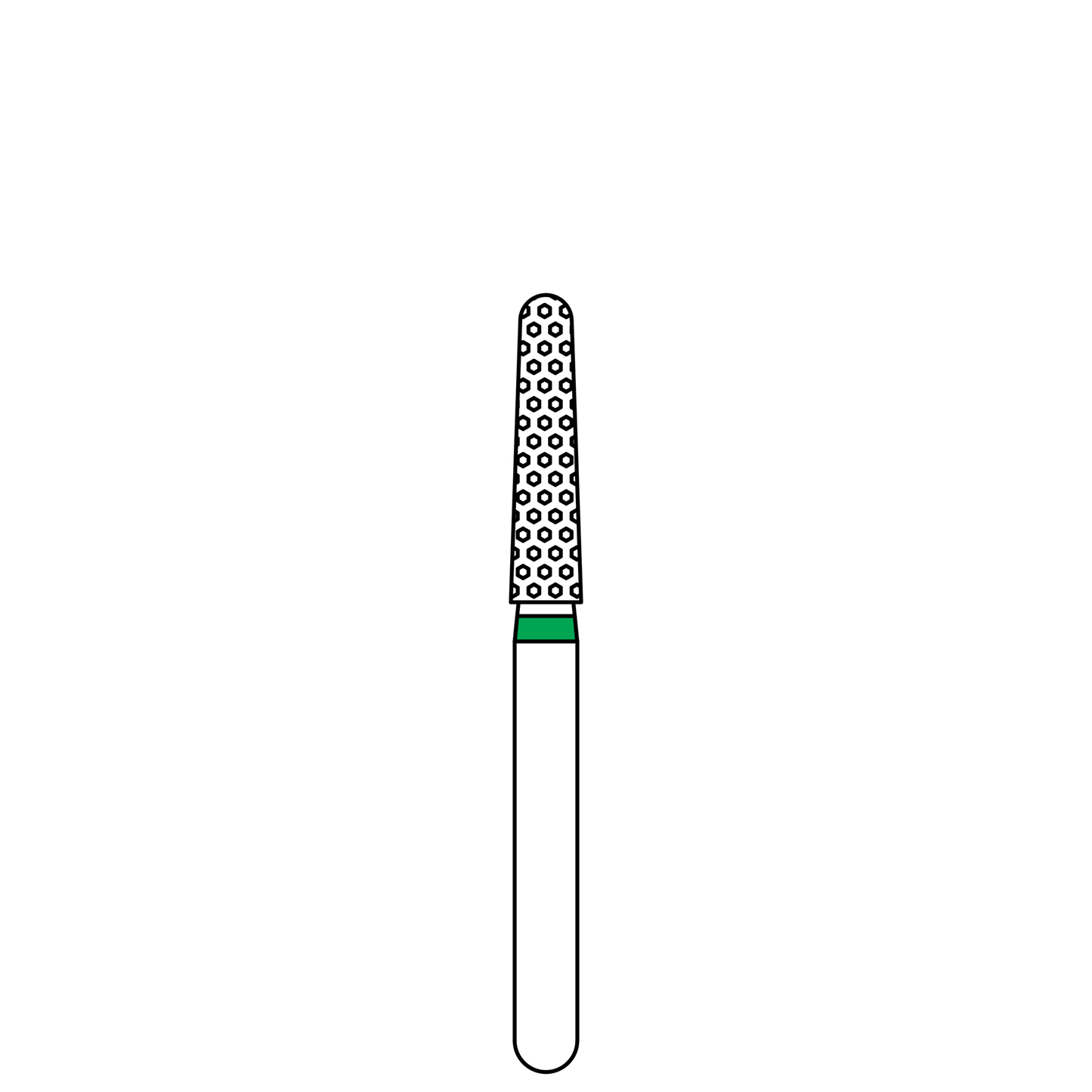856.021 Round End Taper 25 pack