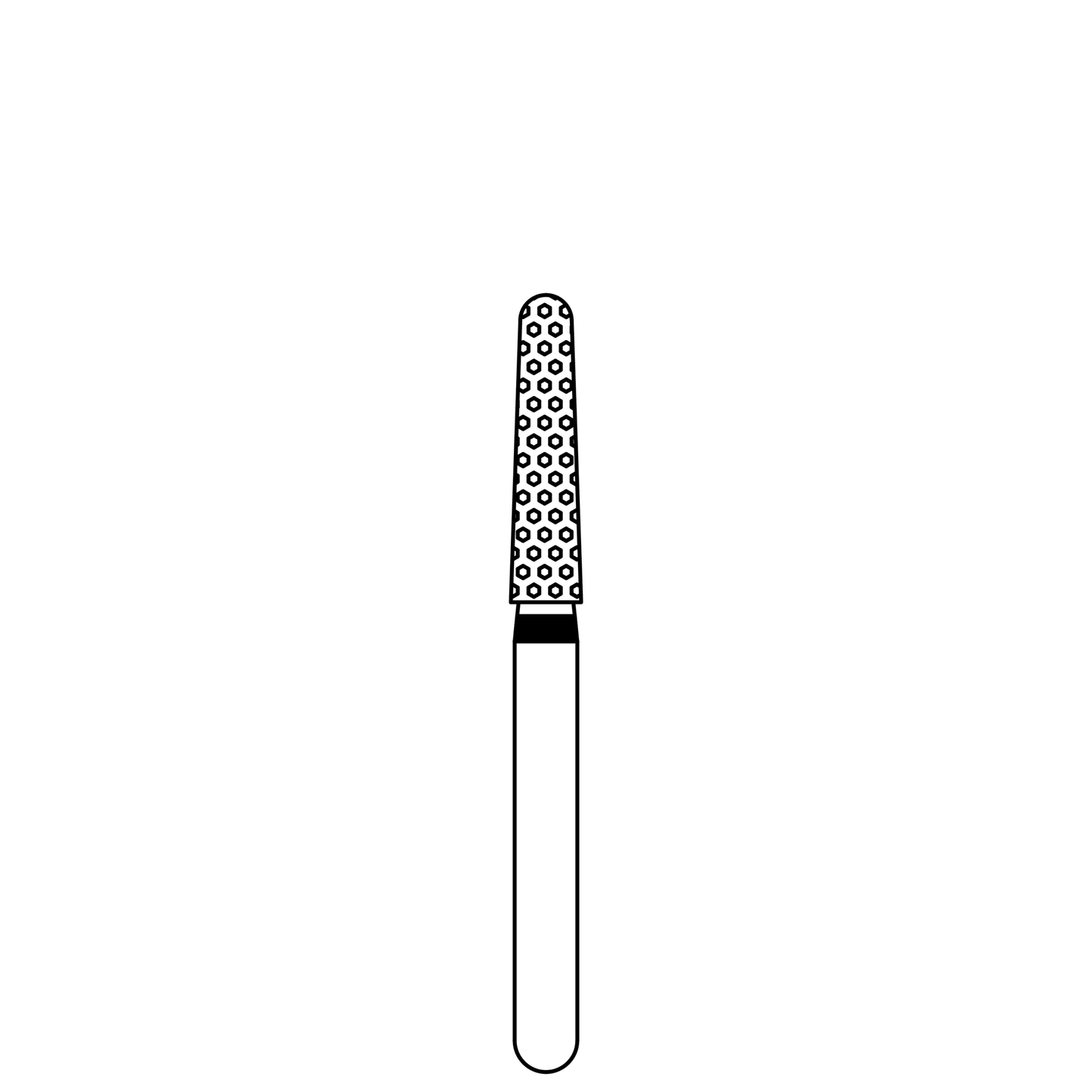 856.021 Round End Taper 25 pack