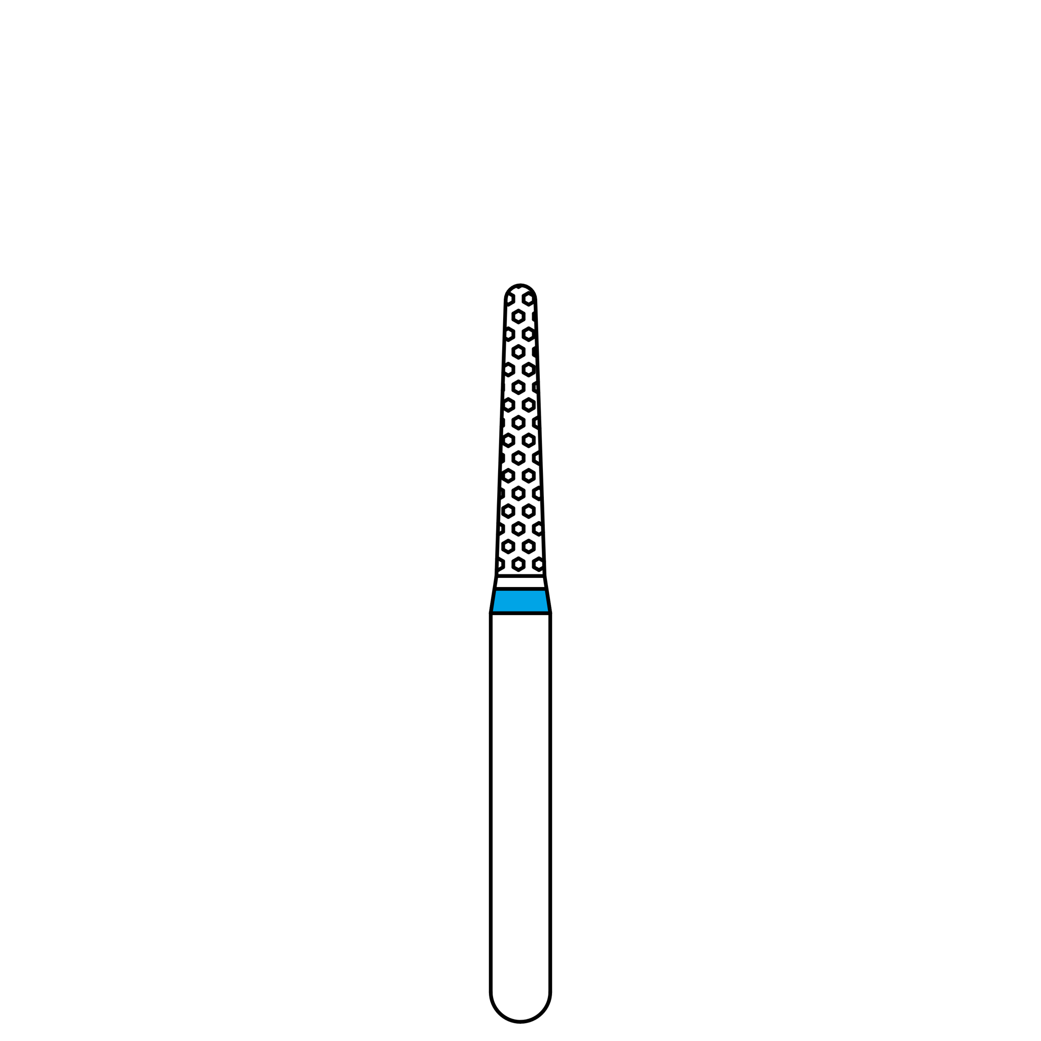 856.016 Prodia Sport Round End Taper