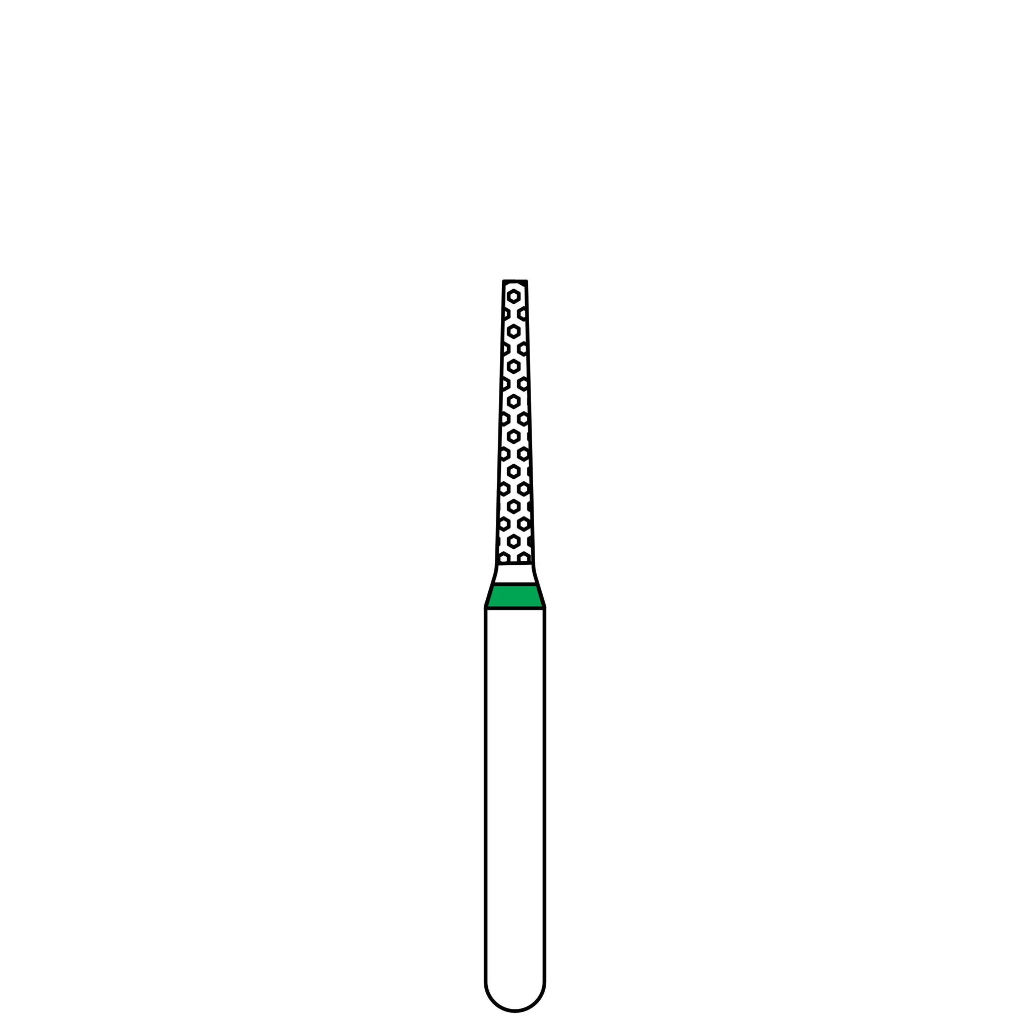 847.014 Prodia Sport Flat End Taper
