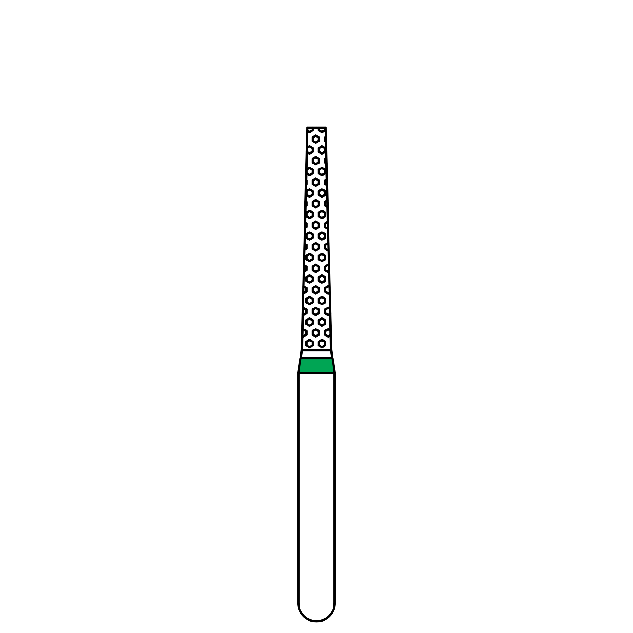 848.016 Prodia Sport Flat End Taper