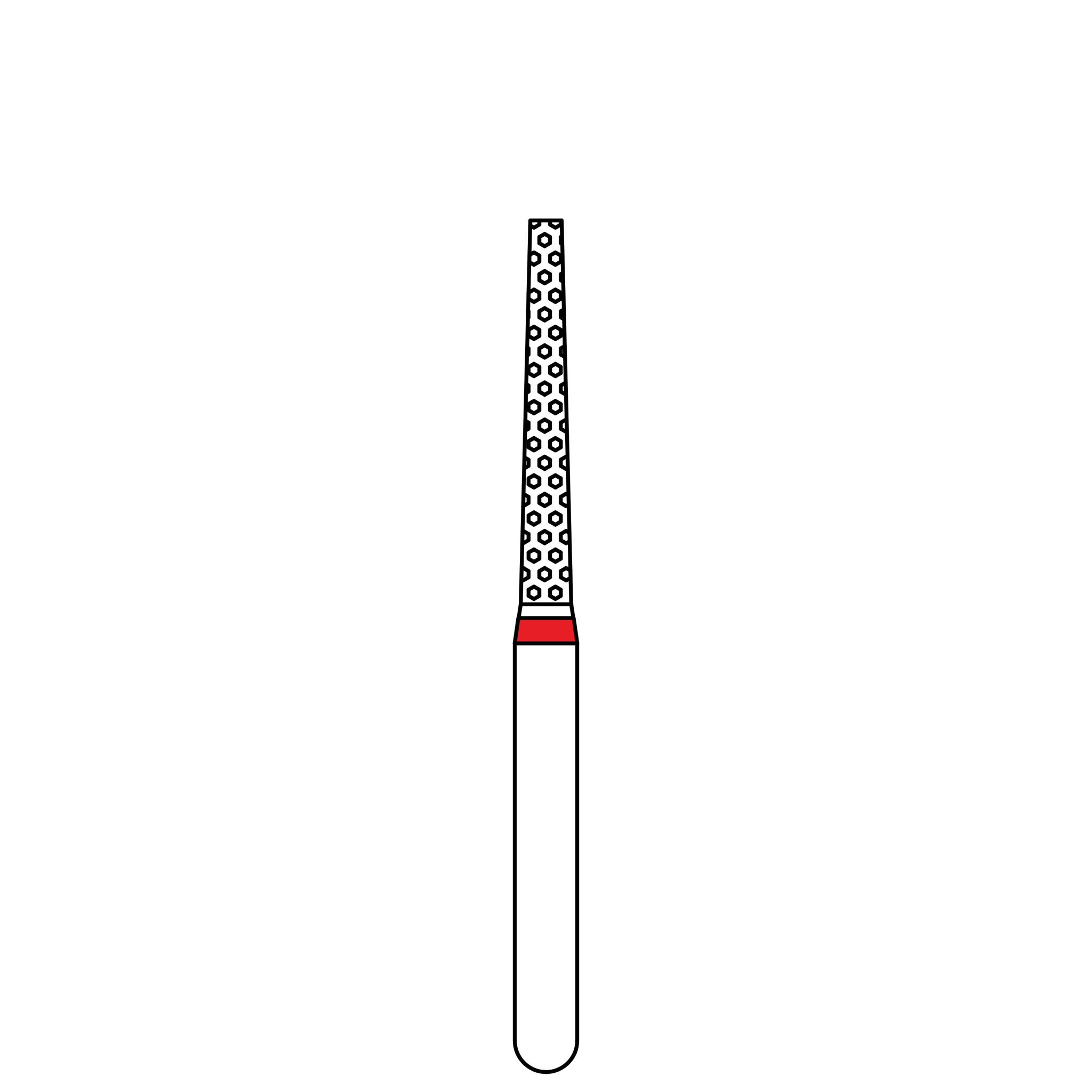 848.016 Prodia Sport Flat End Taper